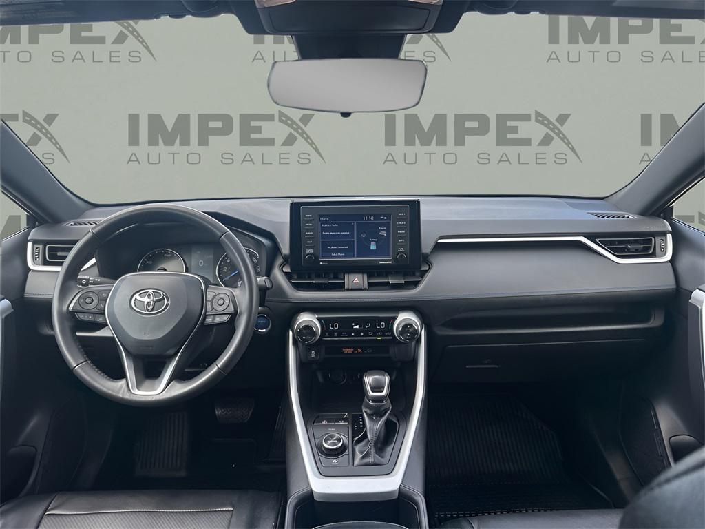 used 2022 Toyota RAV4 Hybrid car, priced at $27,500