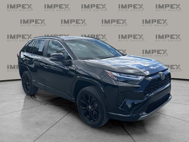 used 2022 Toyota RAV4 Hybrid car, priced at $28,480