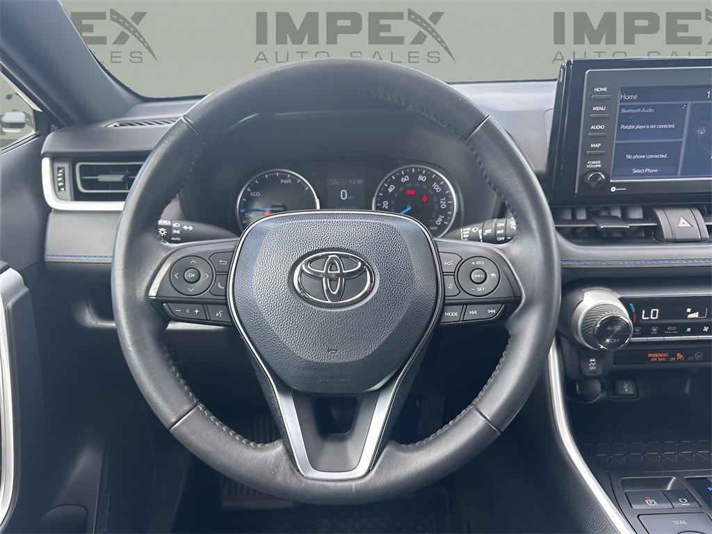 used 2022 Toyota RAV4 Hybrid car, priced at $27,500