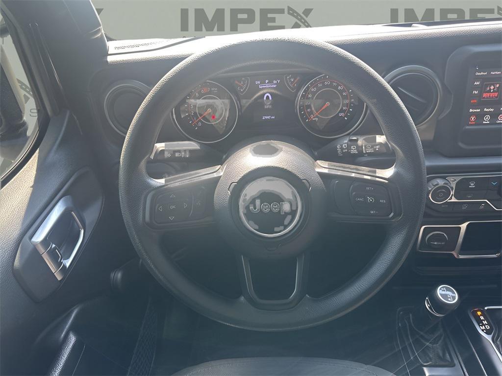 used 2023 Jeep Wrangler car, priced at $27,480
