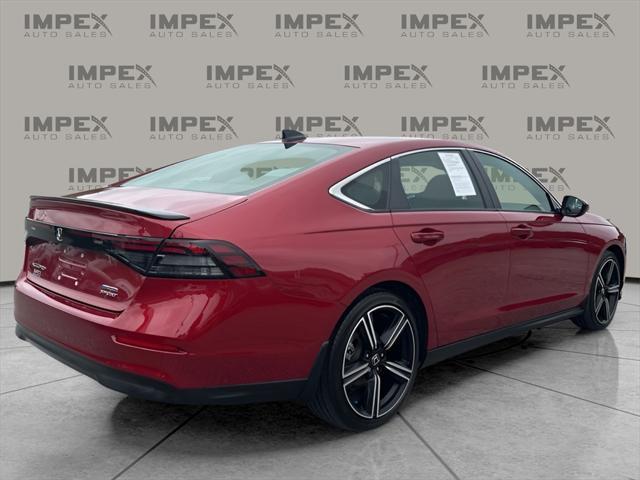 used 2023 Honda Accord Hybrid car, priced at $28,250