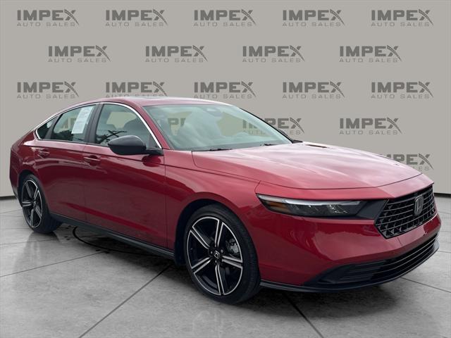 used 2023 Honda Accord Hybrid car, priced at $28,250