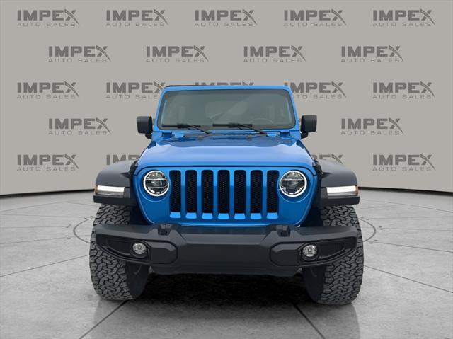 used 2022 Jeep Wrangler Unlimited car, priced at $36,770