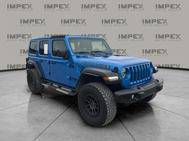 used 2022 Jeep Wrangler Unlimited car, priced at $36,770