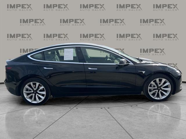 used 2018 Tesla Model 3 car, priced at $25,000