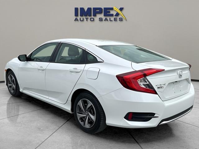 used 2021 Honda Civic car, priced at $19,500