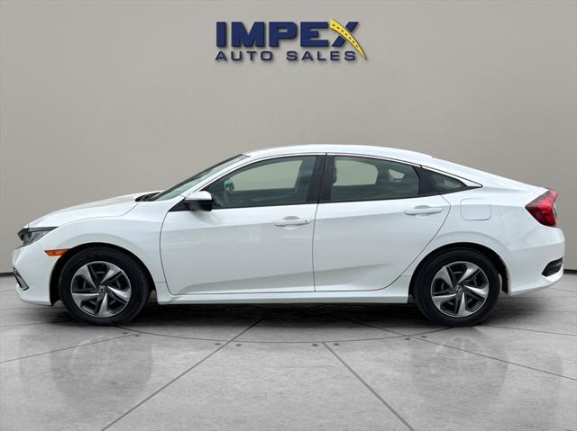 used 2021 Honda Civic car, priced at $19,500