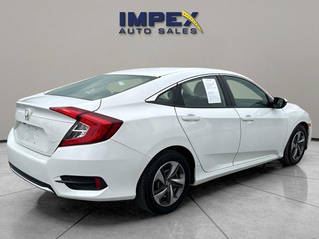 used 2021 Honda Civic car, priced at $19,500