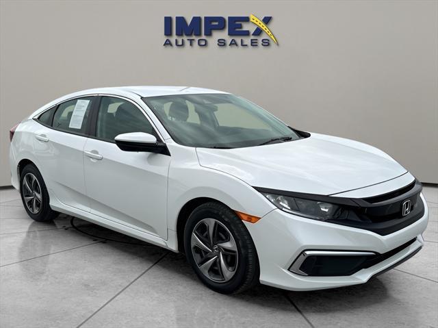 used 2021 Honda Civic car, priced at $19,500