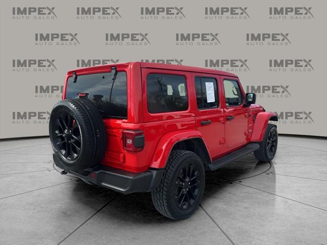 used 2021 Jeep Wrangler Unlimited 4xe car, priced at $30,380