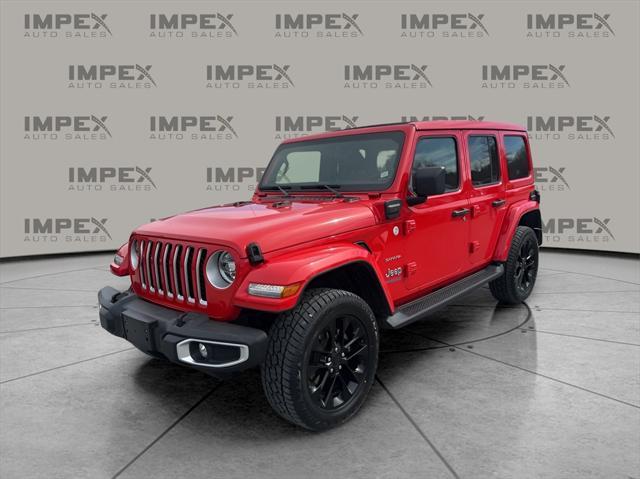 used 2021 Jeep Wrangler Unlimited 4xe car, priced at $30,380