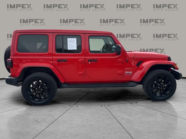 used 2021 Jeep Wrangler Unlimited 4xe car, priced at $30,380