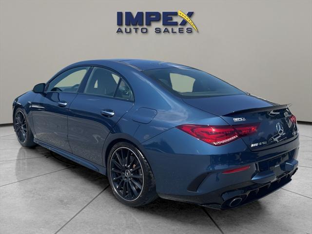 used 2020 Mercedes-Benz AMG CLA 35 car, priced at $35,795