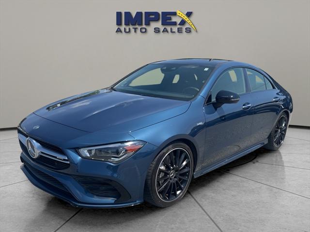 used 2020 Mercedes-Benz AMG CLA 35 car, priced at $35,795