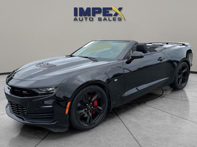 used 2021 Chevrolet Camaro car, priced at $43,795