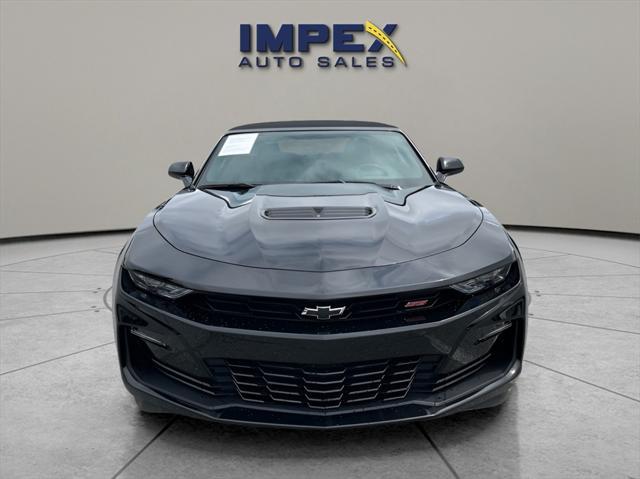 used 2021 Chevrolet Camaro car, priced at $43,795