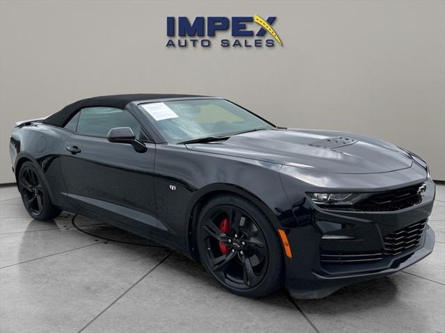 used 2021 Chevrolet Camaro car, priced at $43,795