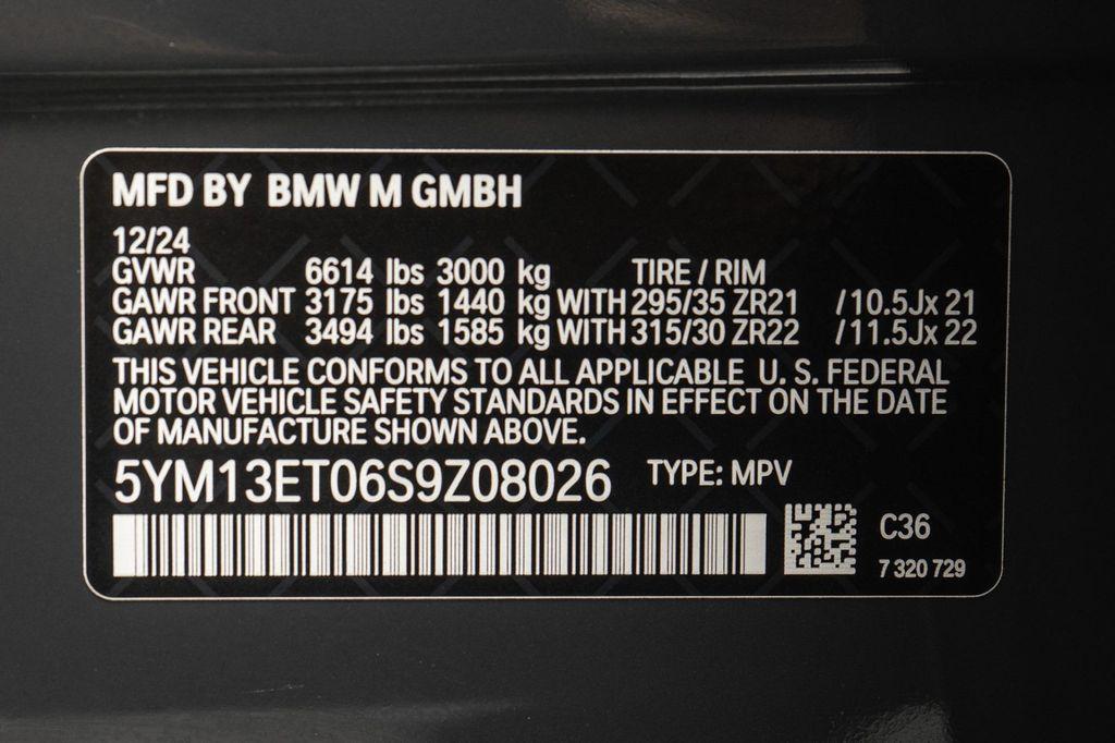 used 2025 BMW X5 M car, priced at $118,990