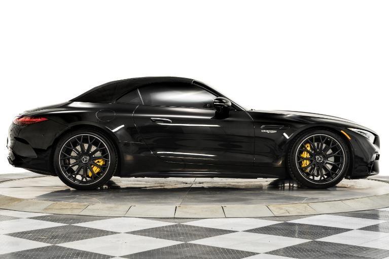 used 2022 Mercedes-Benz AMG SL 55 car, priced at $122,900