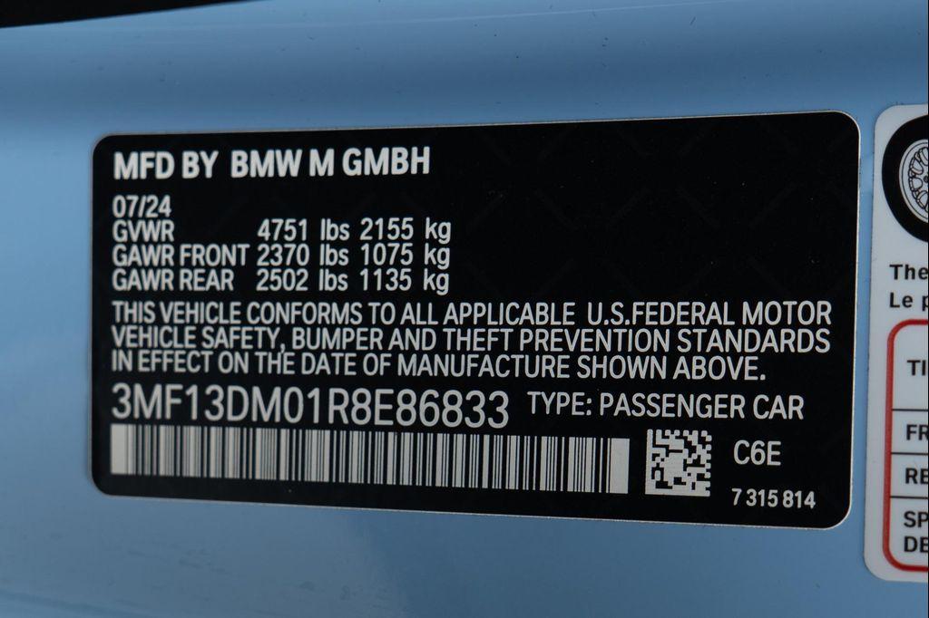 used 2024 BMW M2 car, priced at $69,900