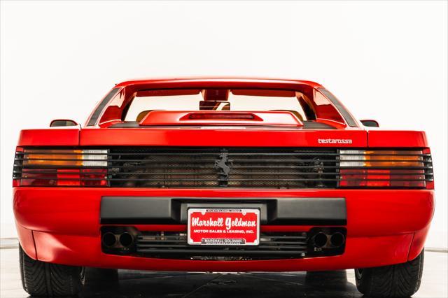 used 1990 Ferrari Testarossa car, priced at $198,900