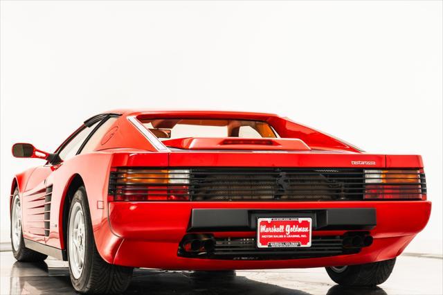 used 1990 Ferrari Testarossa car, priced at $198,900