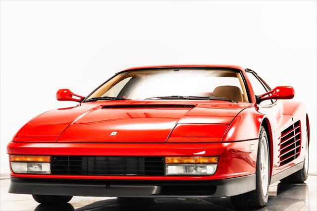 used 1990 Ferrari Testarossa car, priced at $198,900