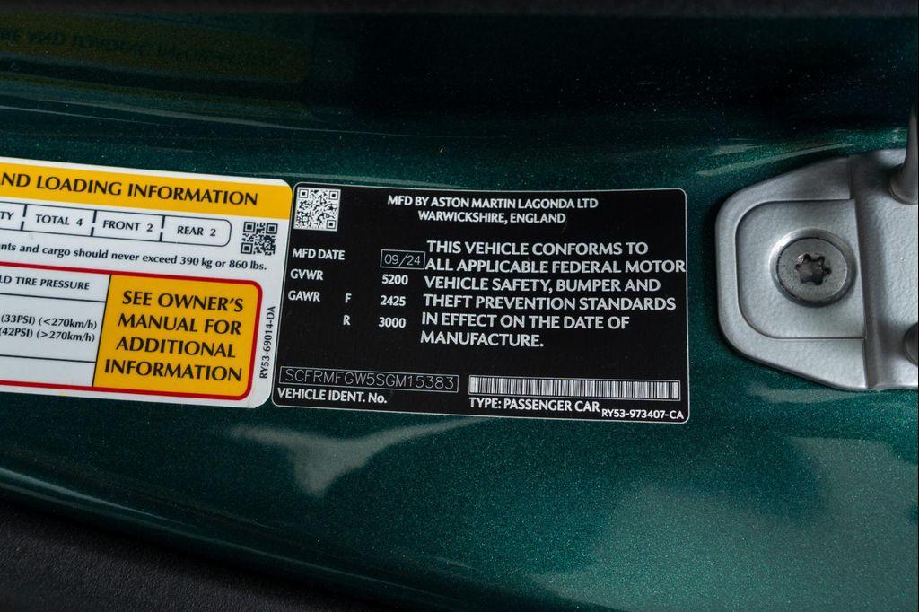 used 2025 Aston Martin DB12 car, priced at $258,900