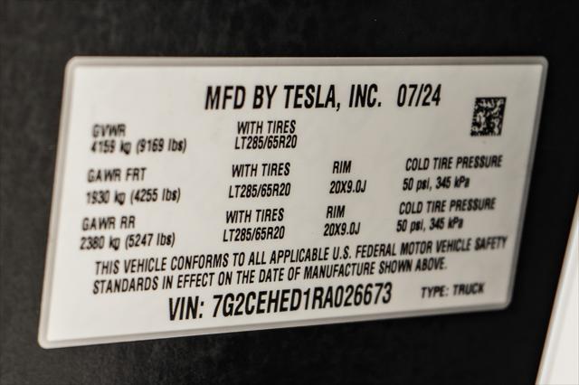 used 2024 Tesla Cybertruck car