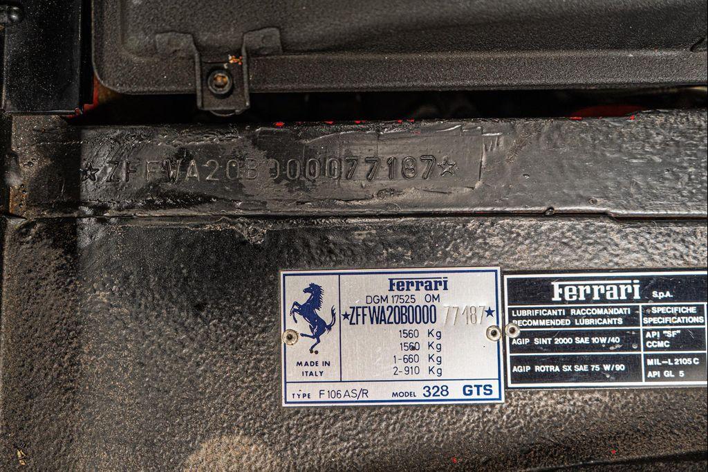 used 1988 Ferrari 328 car, priced at $198,900