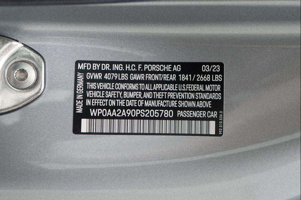 used 2023 Porsche 911 car, priced at $143,900