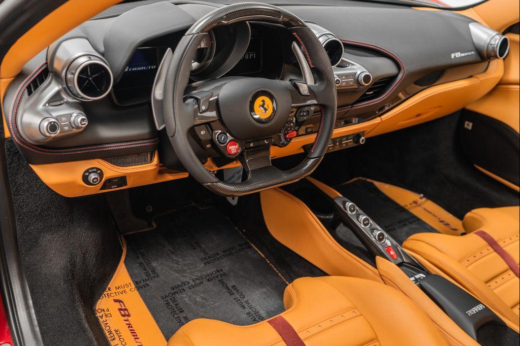 used 2021 Ferrari F8 Tributo car, priced at $355,900