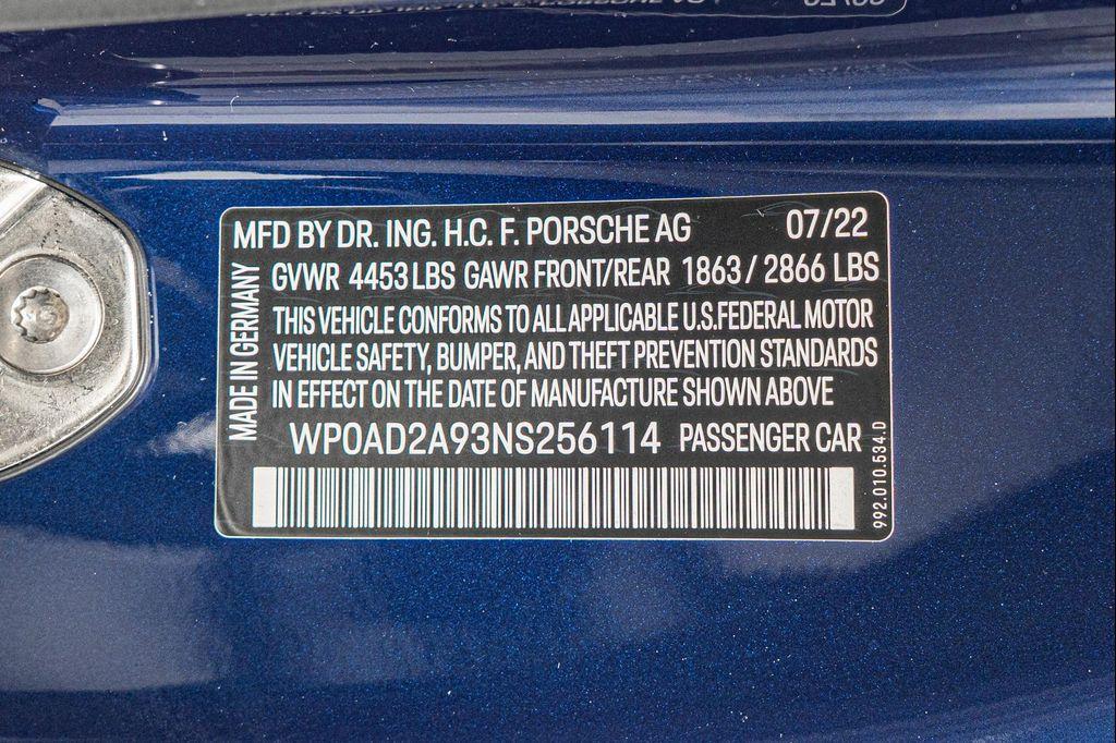 used 2022 Porsche 911 car, priced at $249,900