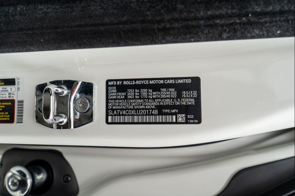 used 2020 Rolls-Royce Cullinan car, priced at $279,900