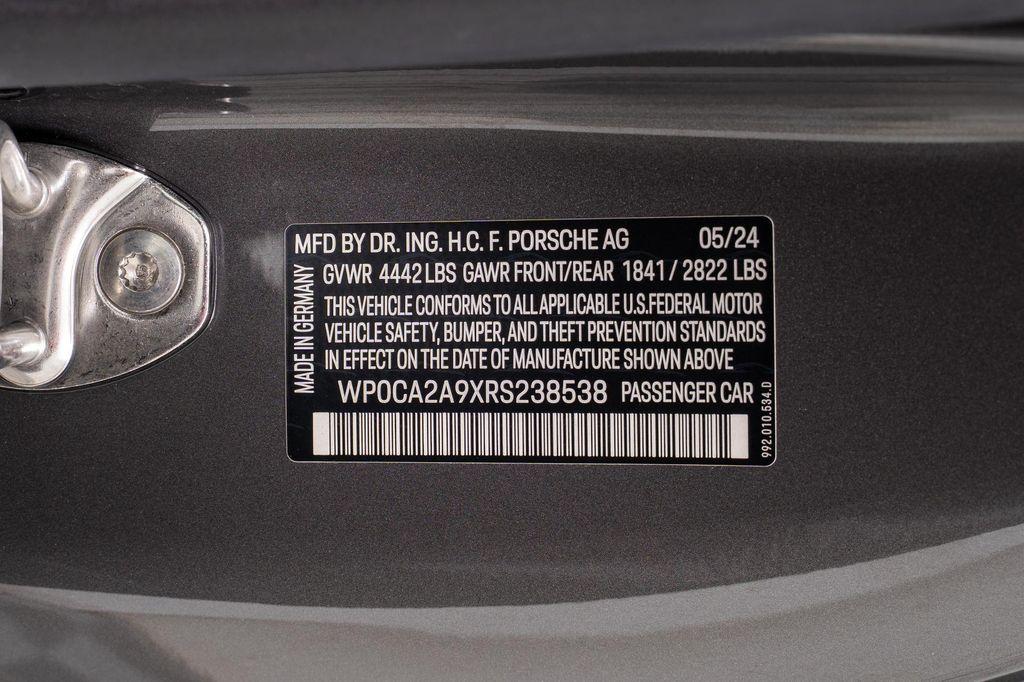 used 2024 Porsche 911 car, priced at $158,900
