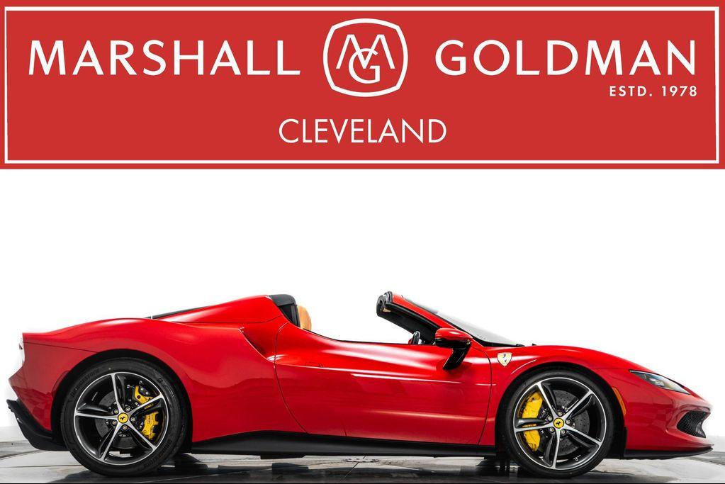 used 2025 Ferrari 296 GTS car, priced at $428,950
