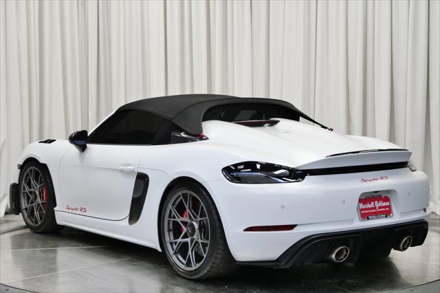 used 2024 Porsche 718 Spyder car, priced at $228,900