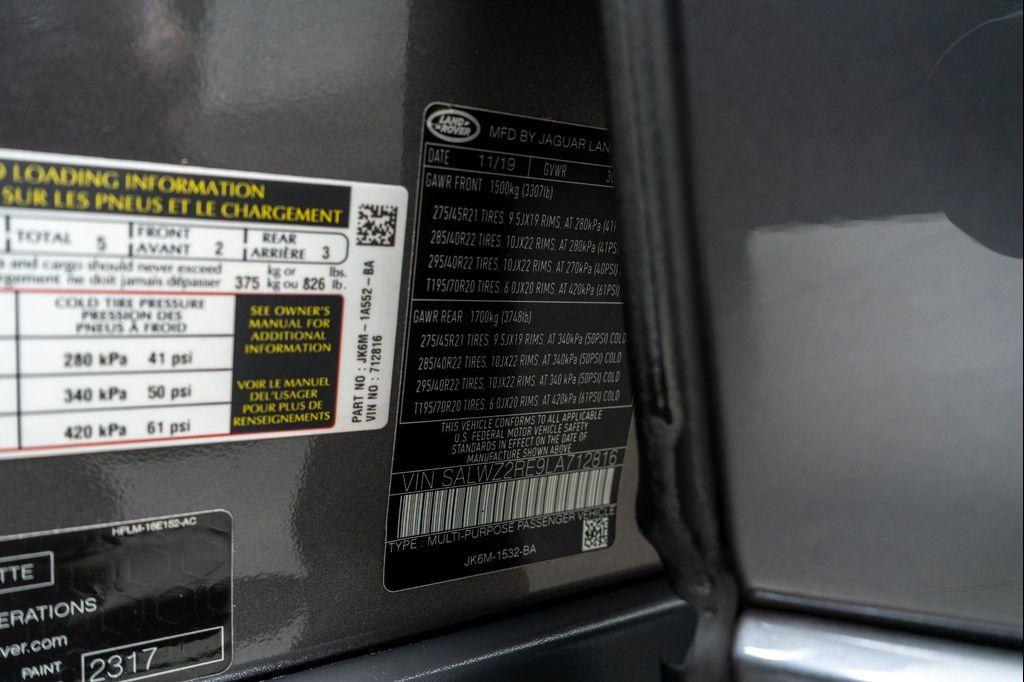 used 2020 Land Rover Range Rover Sport car, priced at $54,900