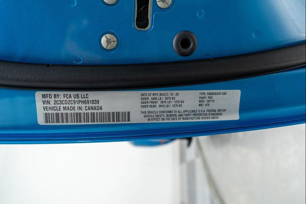 used 2023 Dodge Challenger car, priced at $84,900