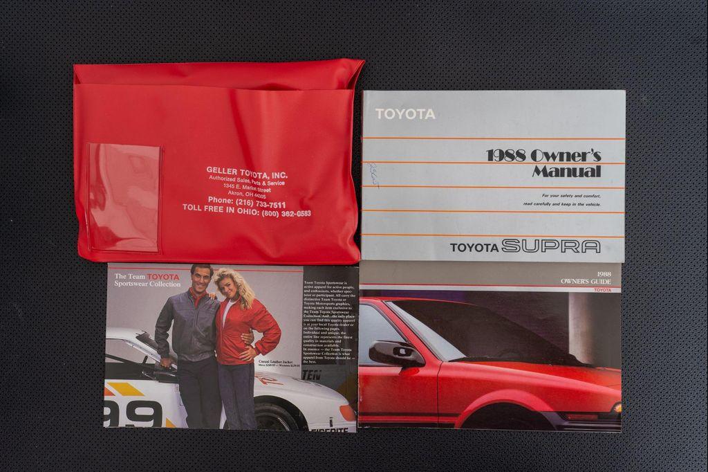 used 1988 Toyota Supra car, priced at $45,900