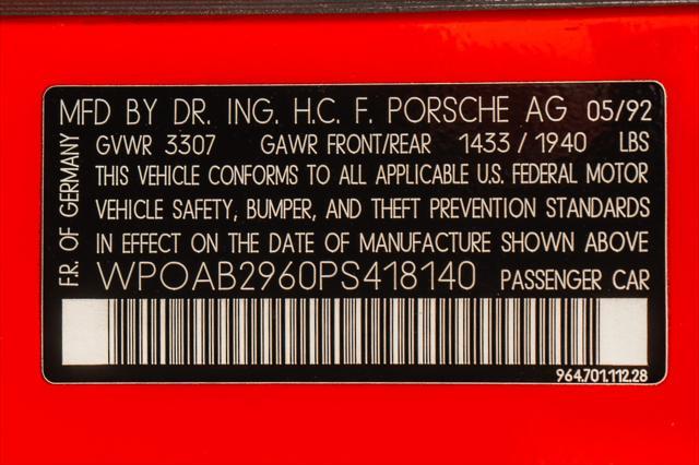used 1993 Porsche 911 car