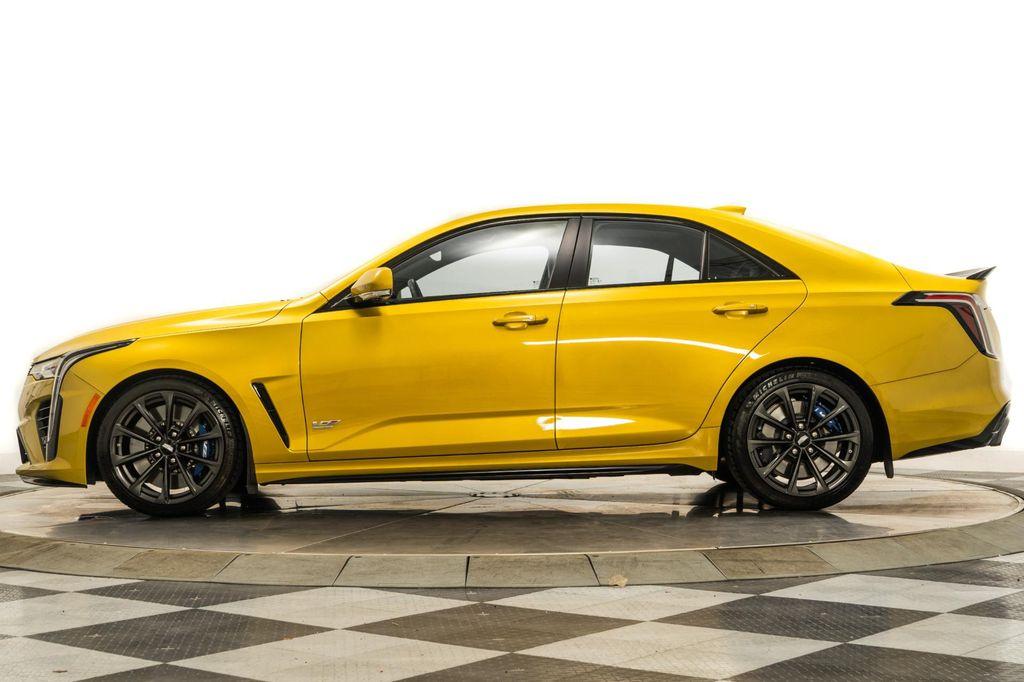 used 2024 Cadillac CT4-V car, priced at $76,900