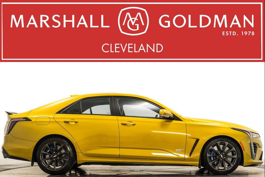used 2024 Cadillac CT4-V car, priced at $76,900