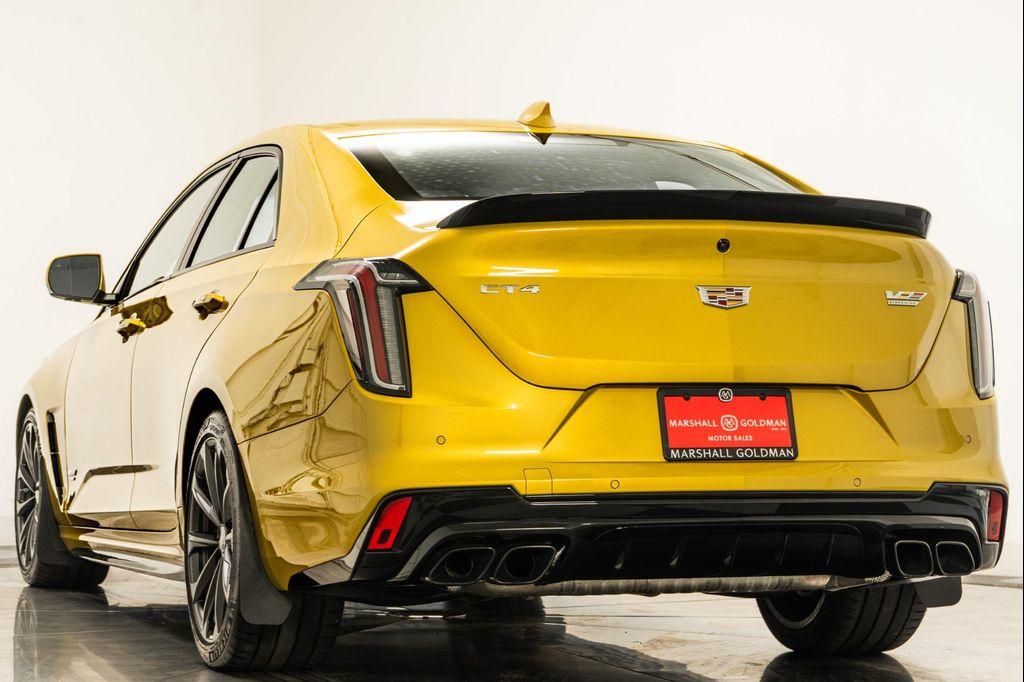 used 2024 Cadillac CT4-V car, priced at $76,900