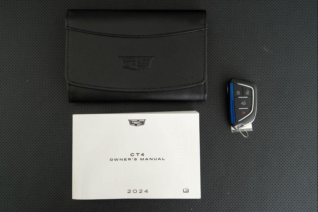 used 2024 Cadillac CT4-V car, priced at $76,900