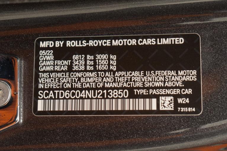 used 2022 Rolls-Royce Ghost car, priced at $338,900