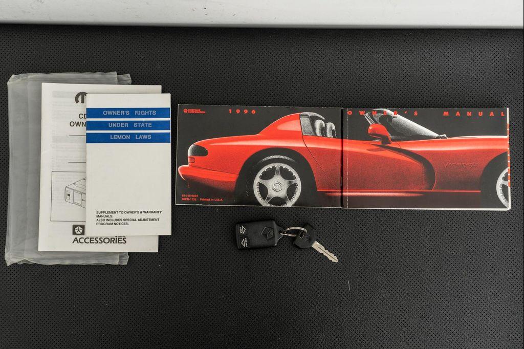 used 1996 Dodge Viper car, priced at $59,900