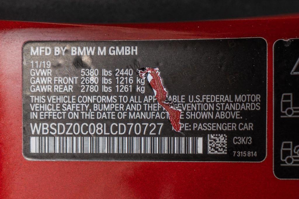 used 2020 BMW M8 car, priced at $73,950
