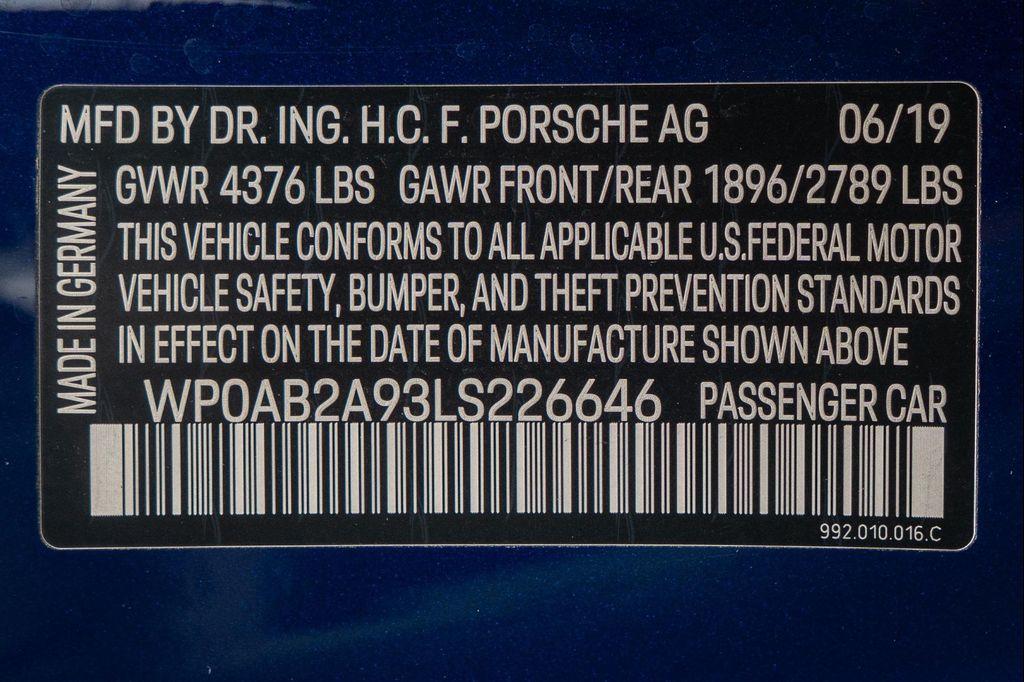 used 2020 Porsche 911 car, priced at $129,900