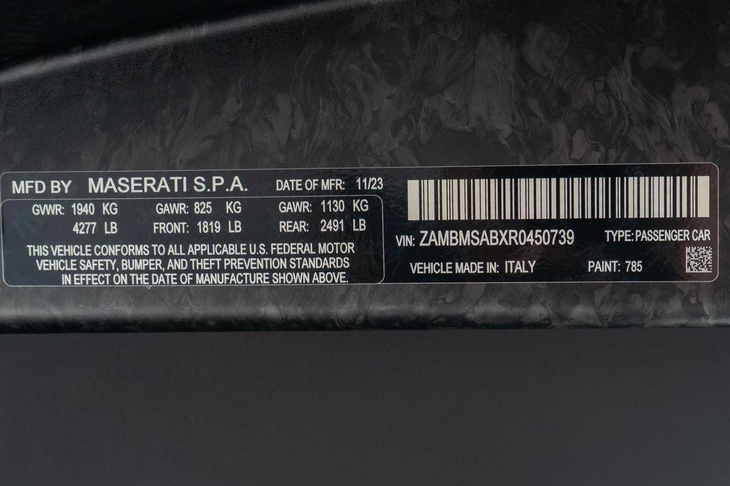 used 2024 Maserati MC20 car, priced at $255,950